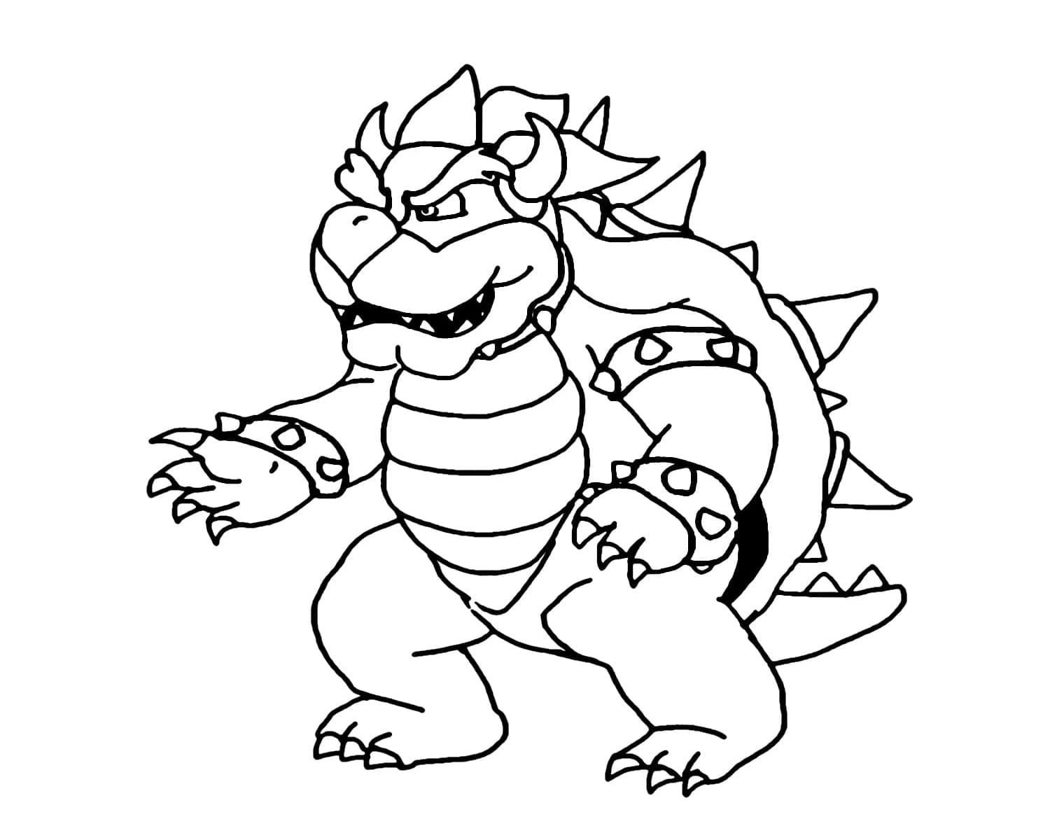 Kong Bowser fargelegging