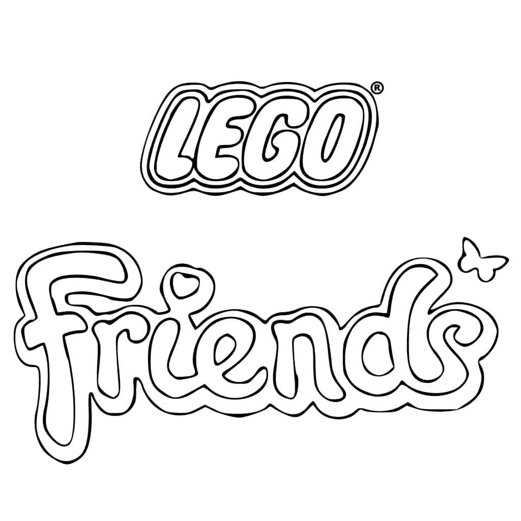 Logo Lego Friends fargeleggingsside