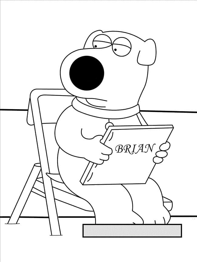 Brian Griffin fargeleggingsside