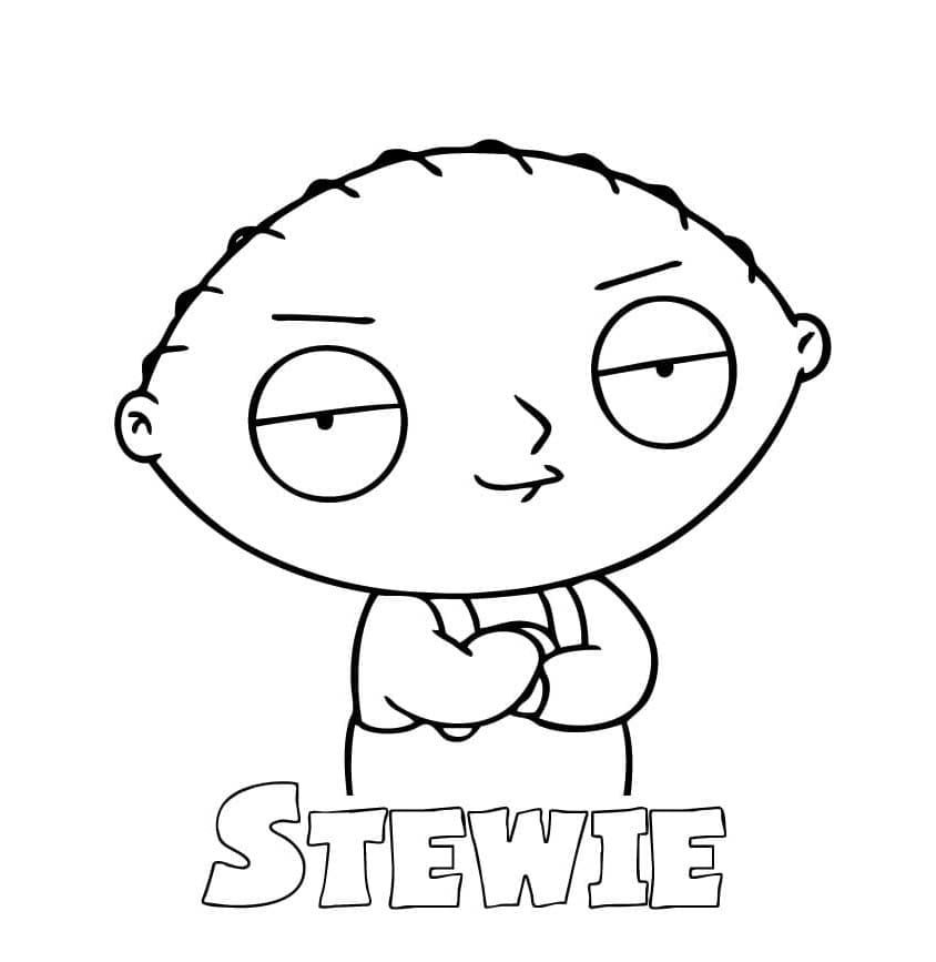 Stewie Griffin fargeleggingsside