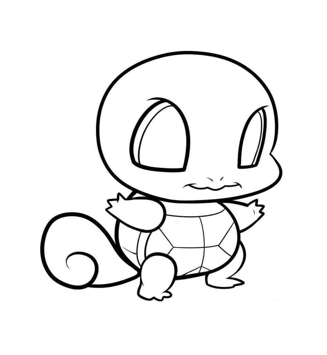 Chibi Squirtle fargeleggingsside