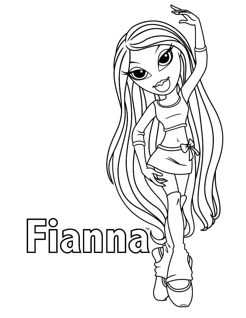 Fianna Bratz fargeleggingsside