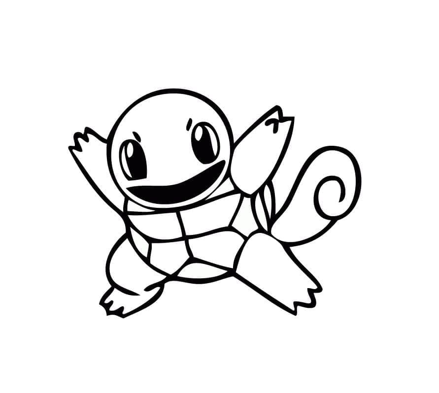 Squirtle fargelegging