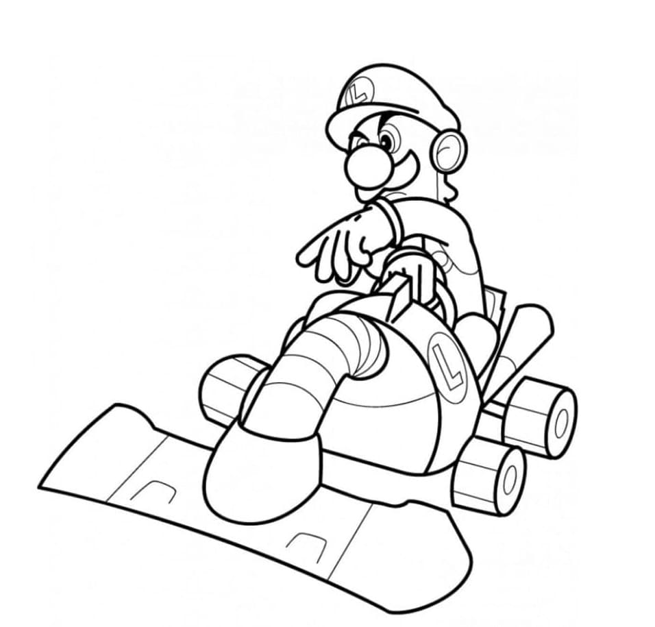 Luigi Kart fargelegging