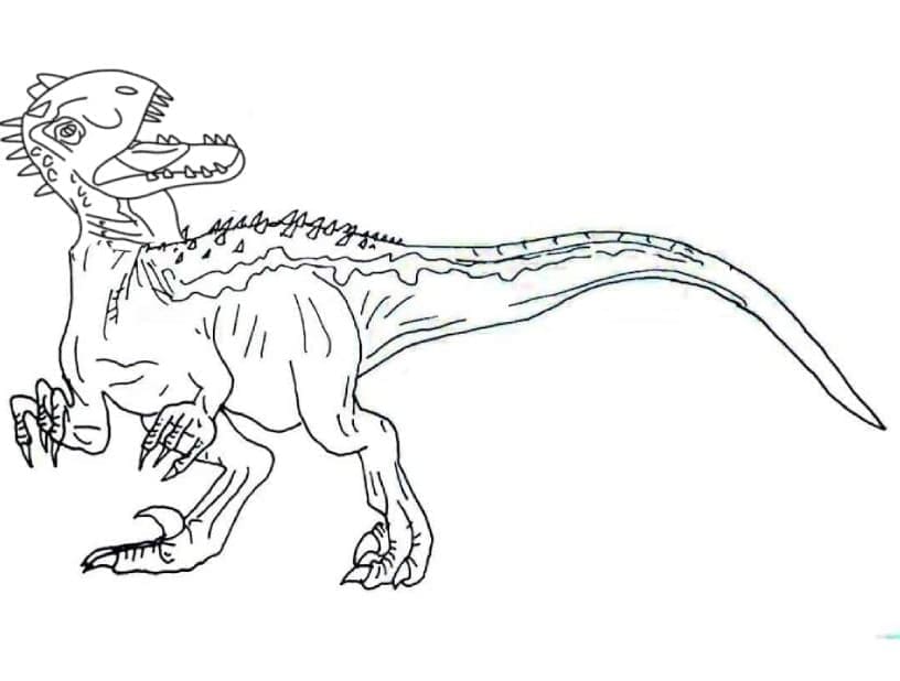 Indoraptor Jurassic World fargelegging