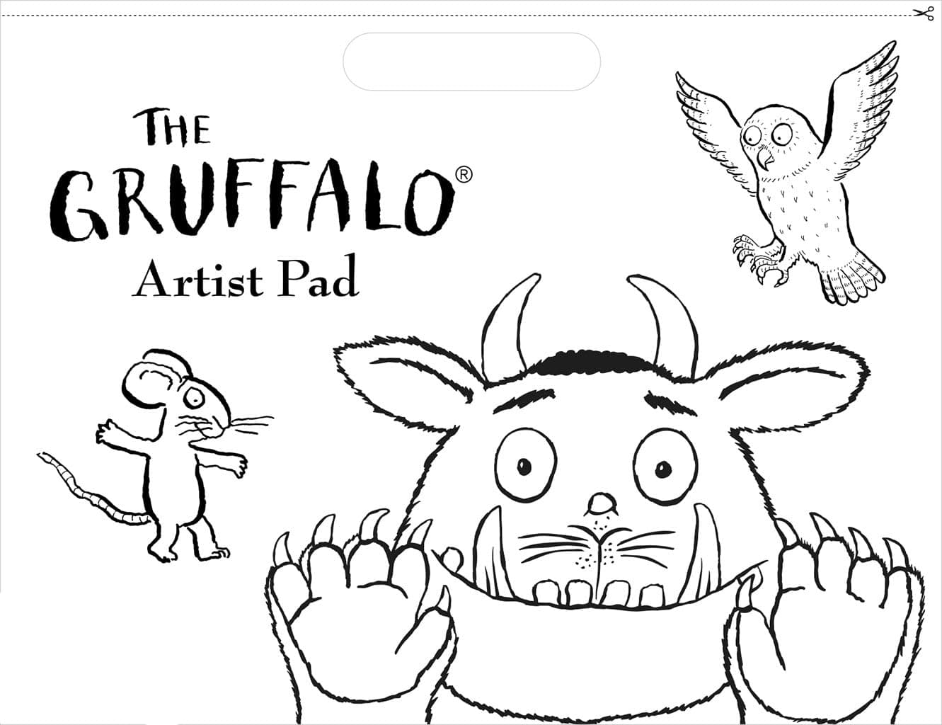 Gruffalo søt fargelegging