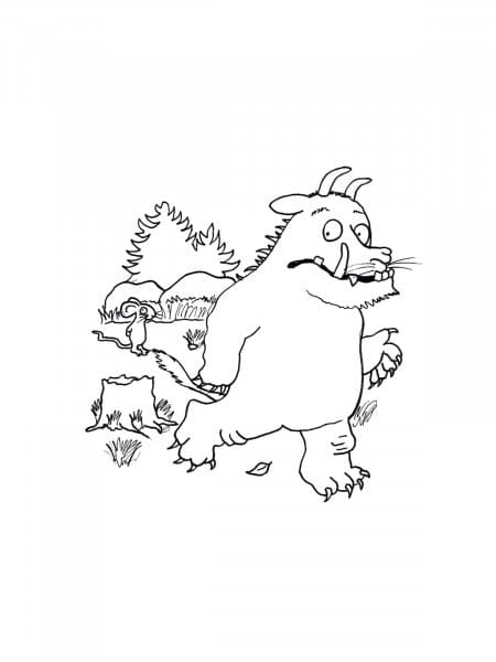Gruffalo-tur fargelegging