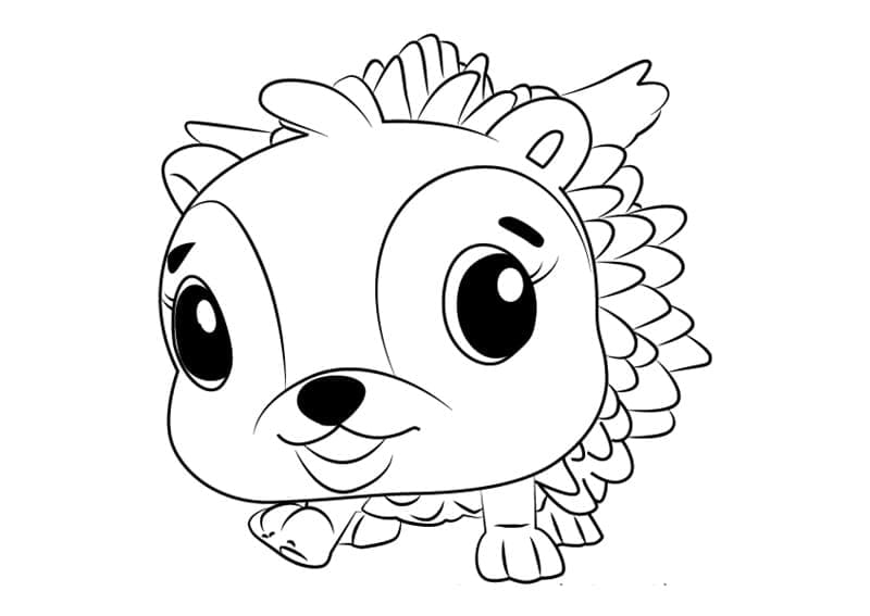 Hatchimals Hedgyhen fargelegging