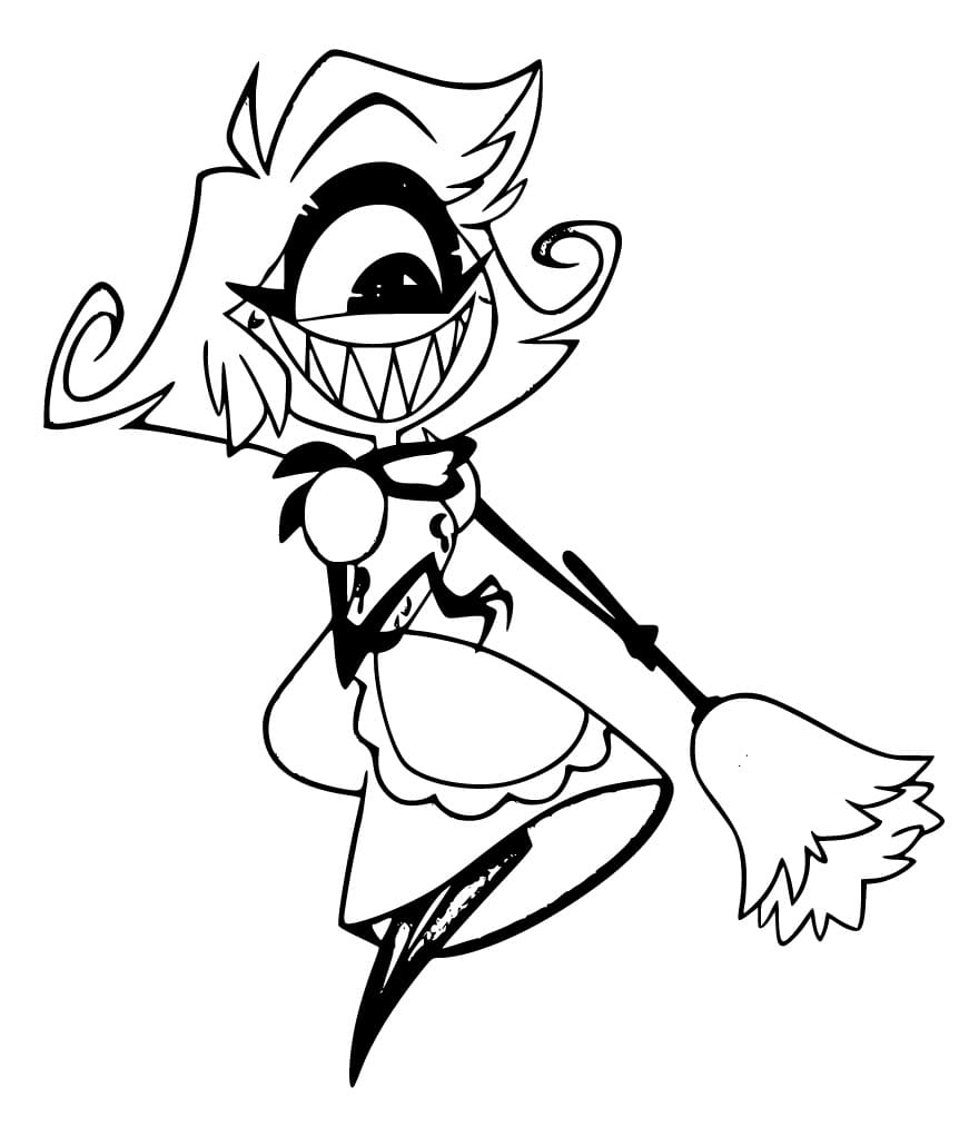 Hazbin Hotel Niffty fargelegging