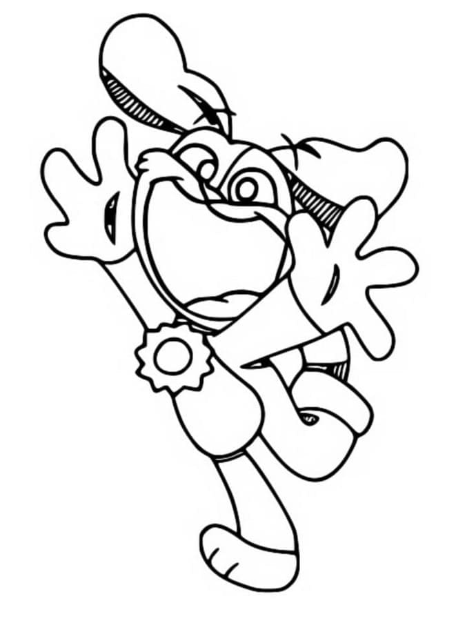 Morsom DogDay fargelegging
