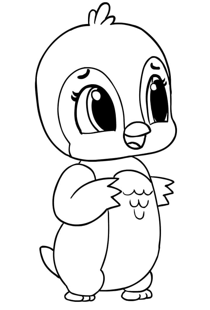 Penguala i Hatchimals fargelegging