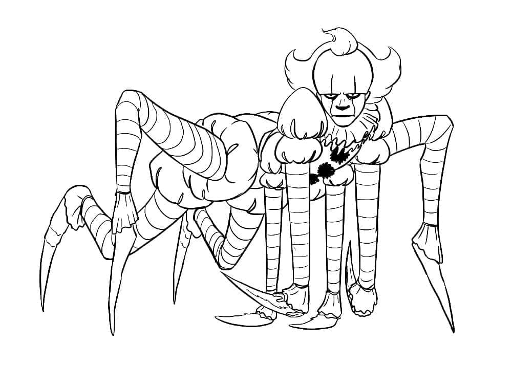 Pennywise Monster fargelegging