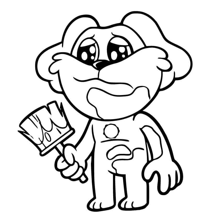 Trist DogDay fargelegging