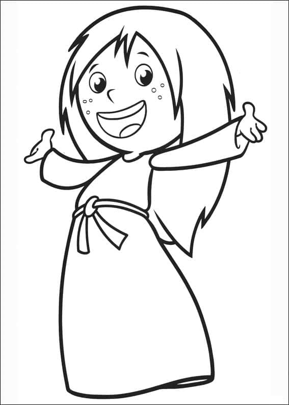 Ticky i Vicky the Viking fargelegging