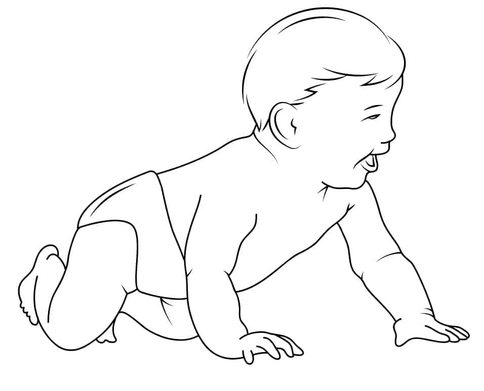 Baby ler fargelegging