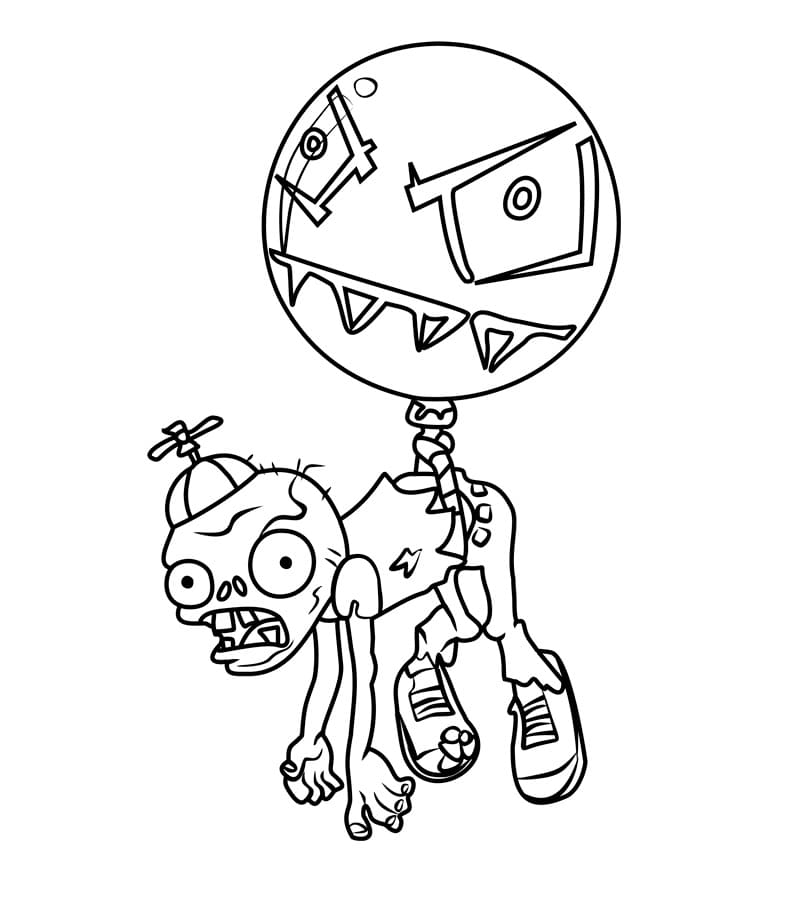 Ballongzombie fargelegging