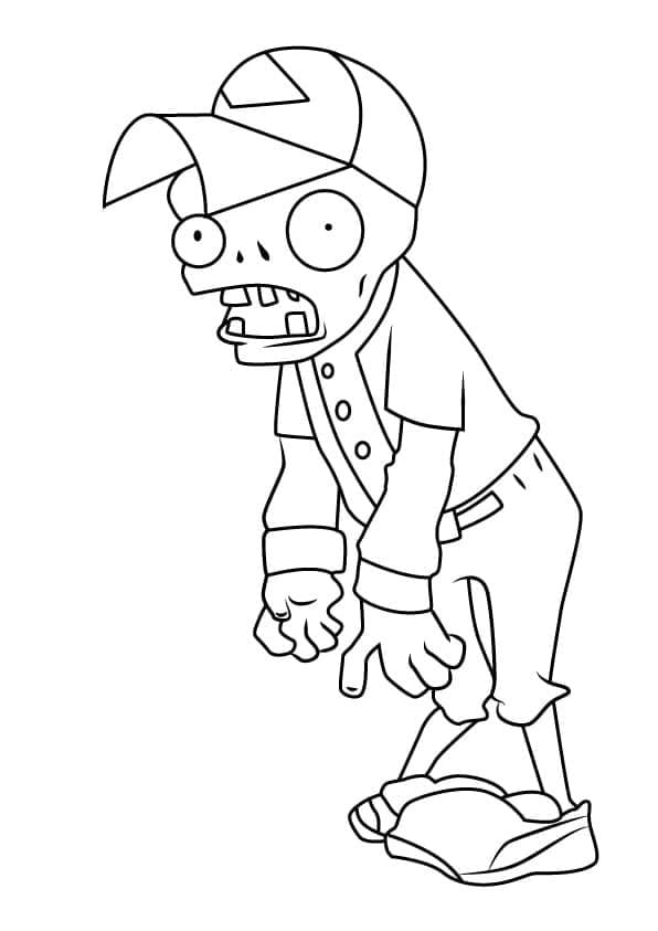 Baseball Zombie fargelegging