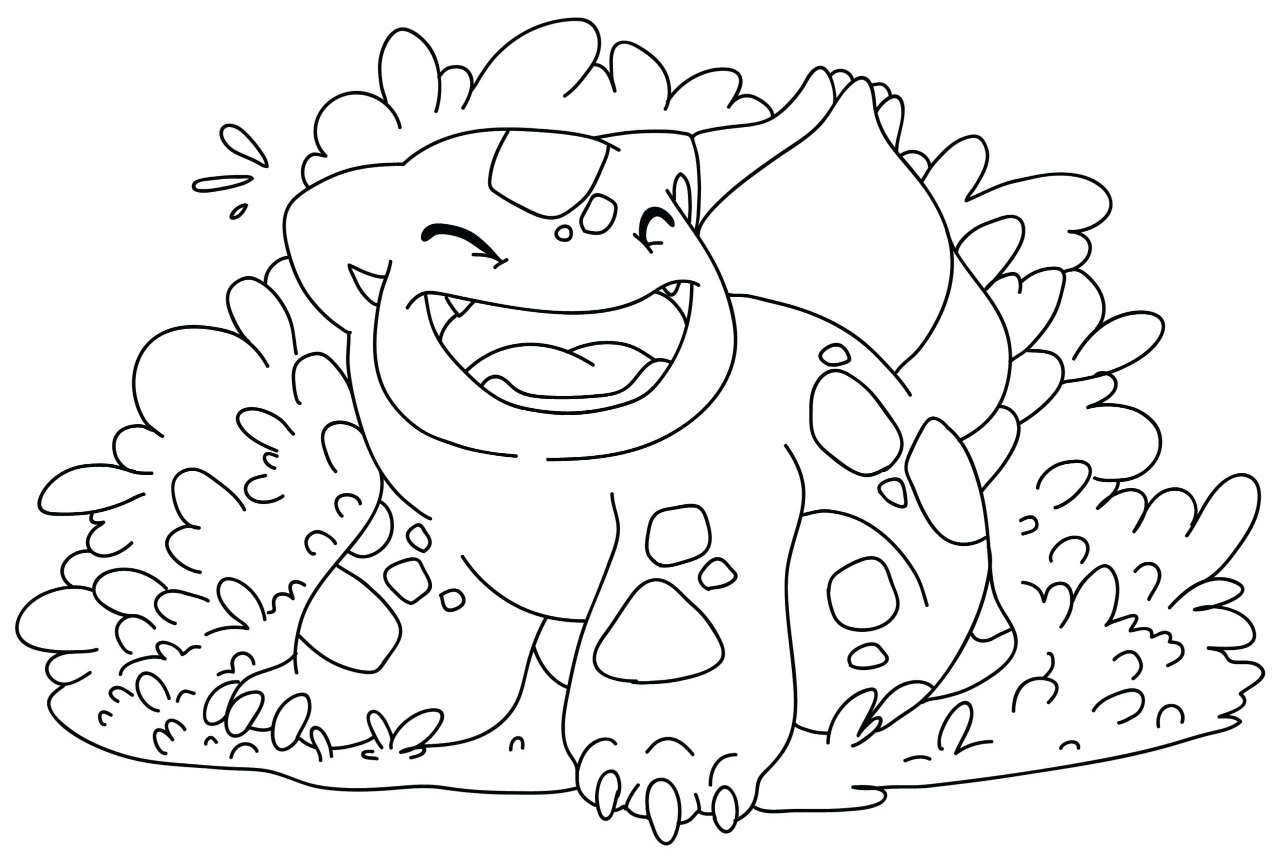 Bilder Bulbasaur fargelegging