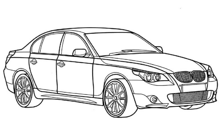 BMW 5 Series fargelegging