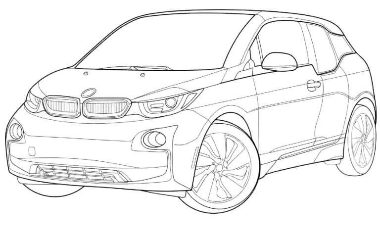 BMW I3 fargelegging
