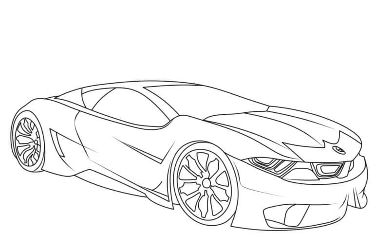 BMW I8 fargelegging