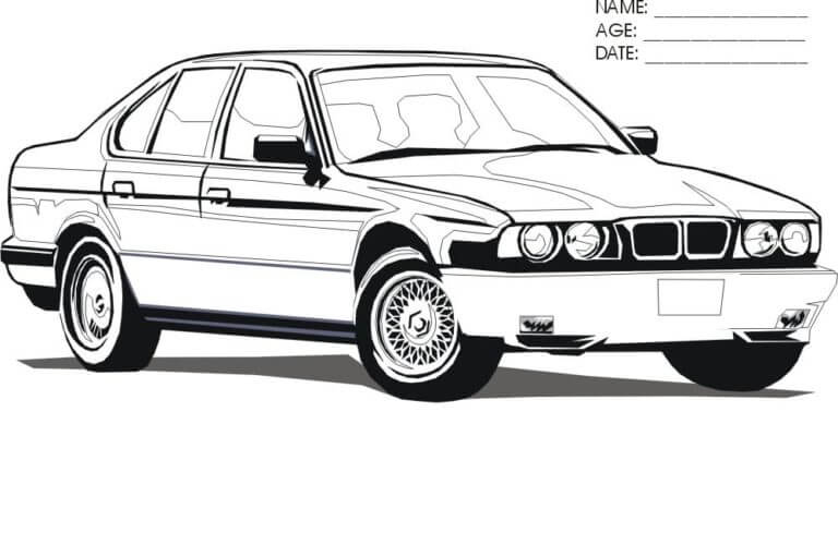 BMW på legendariske hjul fargelegging