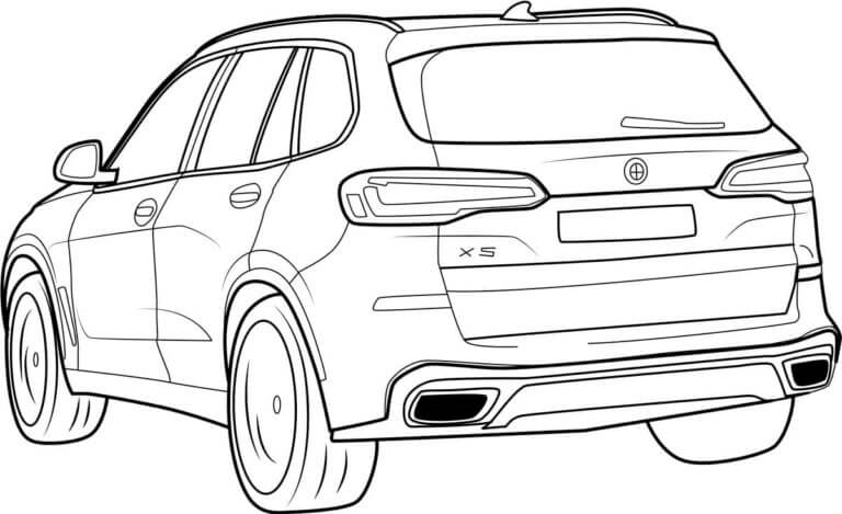BMW X5 fargelegging