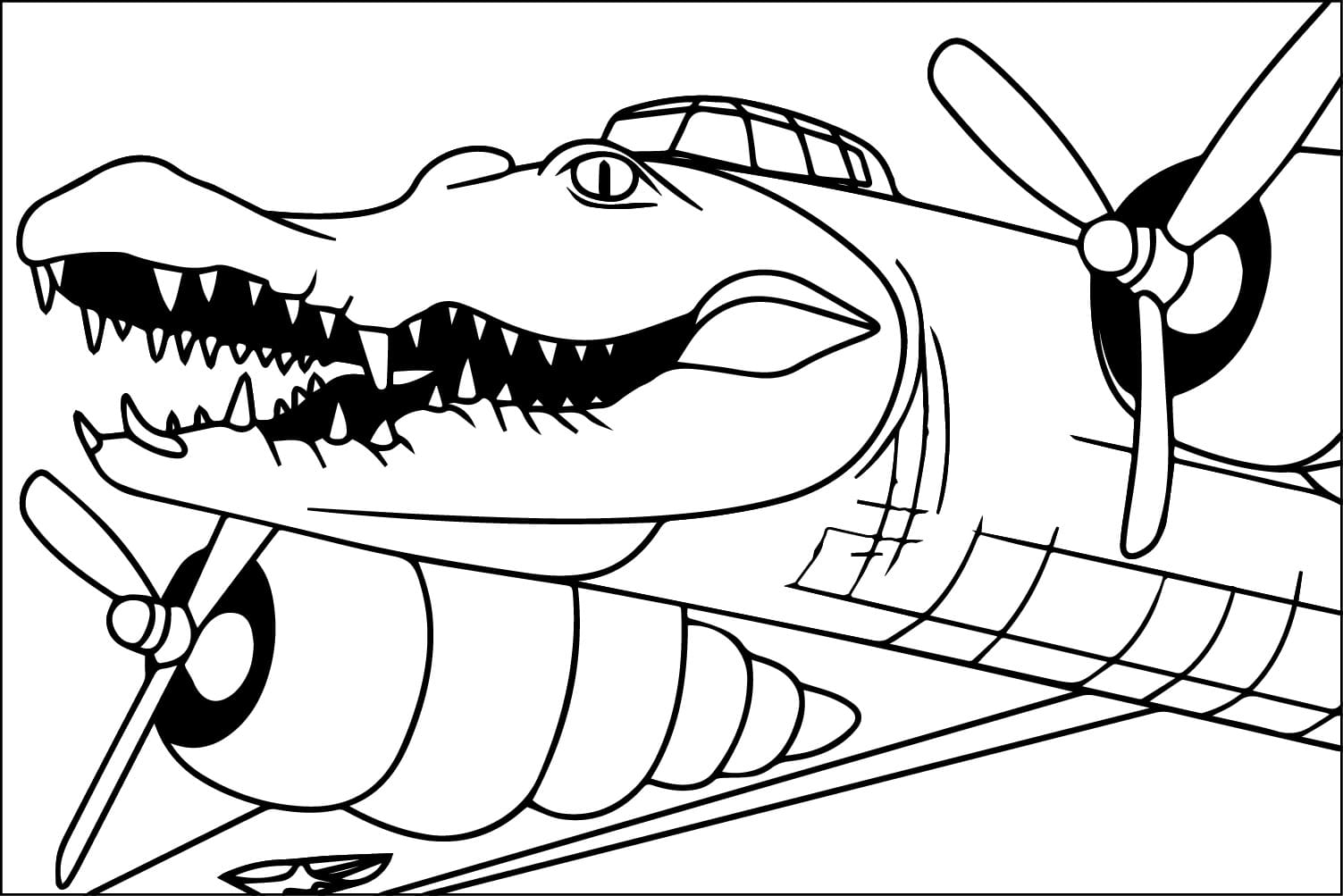 Bombardiro Crocodillo fargeleggingsside