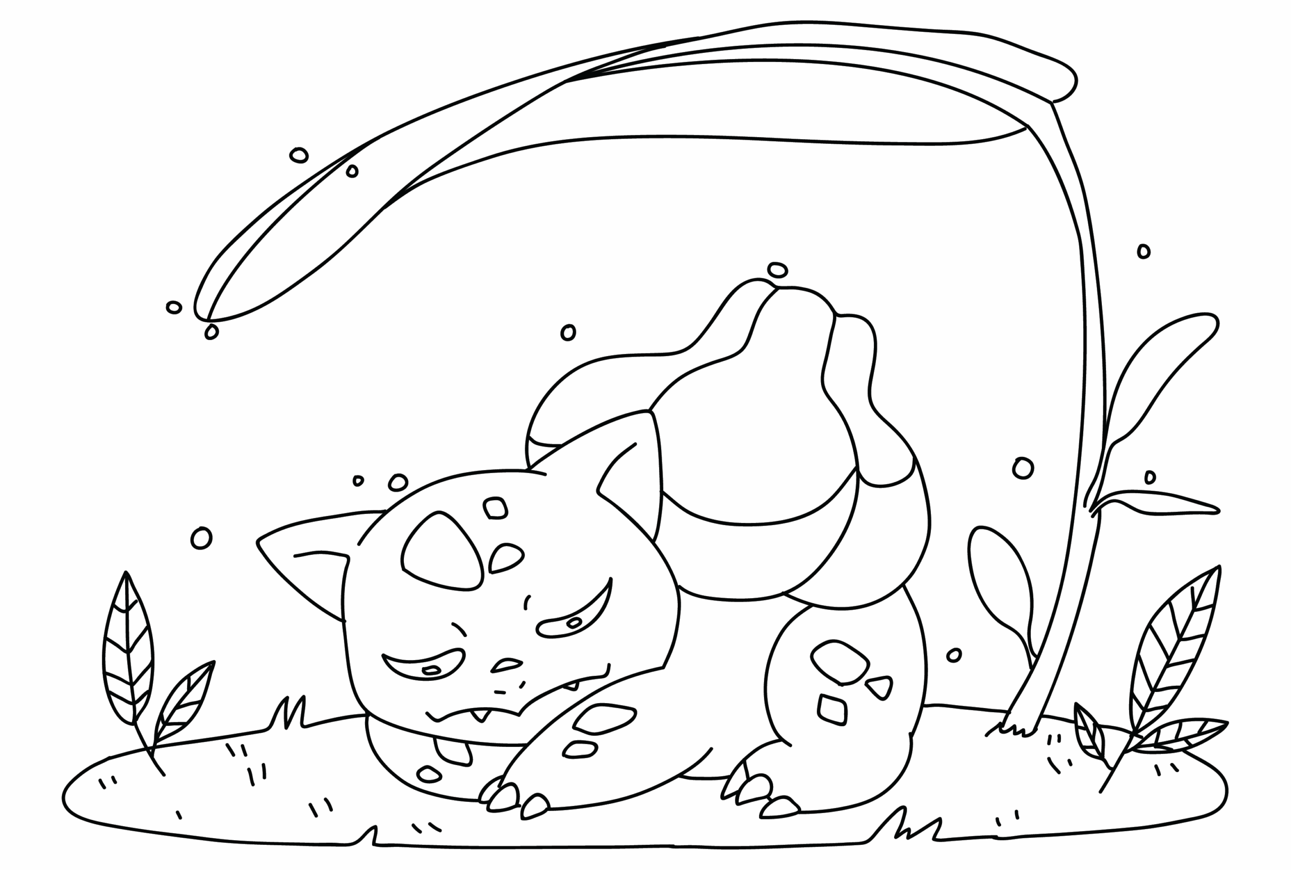 Bulbasaur ark fargelegging