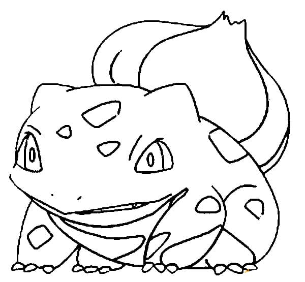 Bulbasaur Pokémon gratis fargelegging