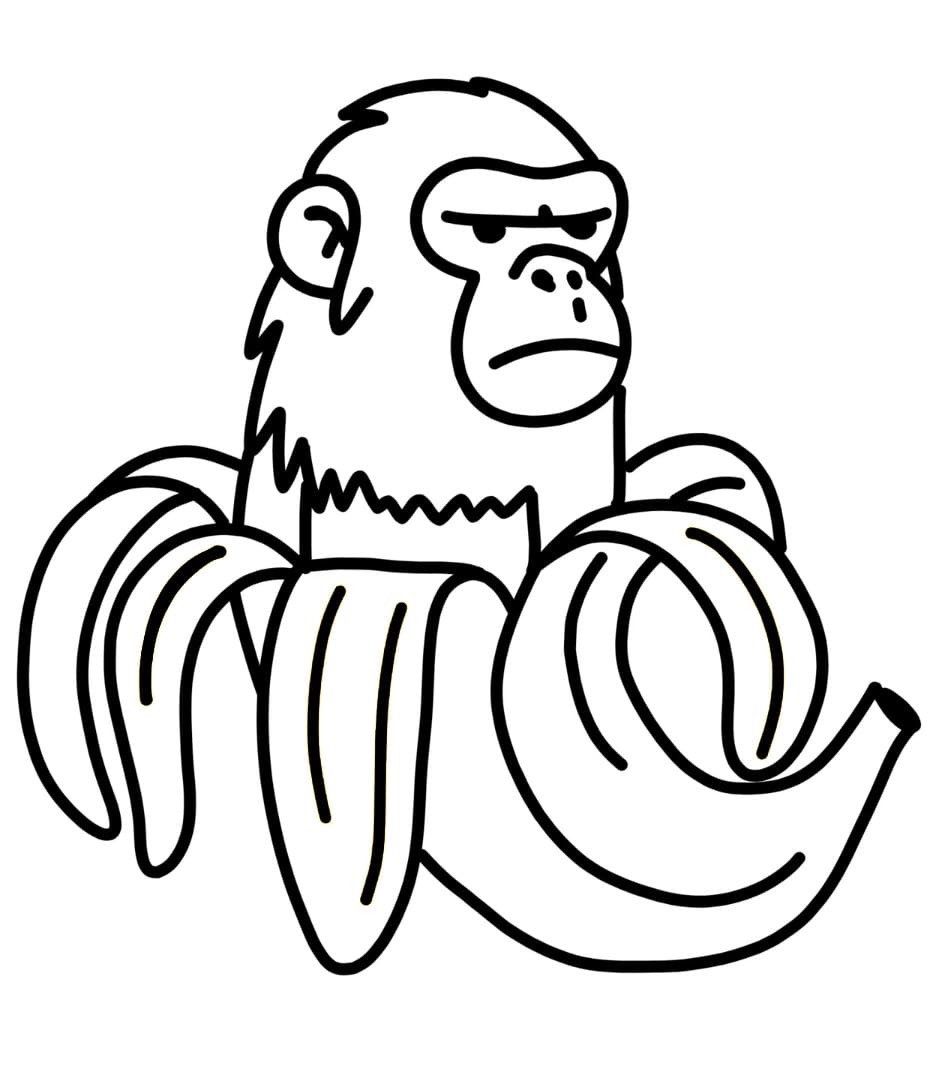 Chimpanzini Bananini fargeleggingsside