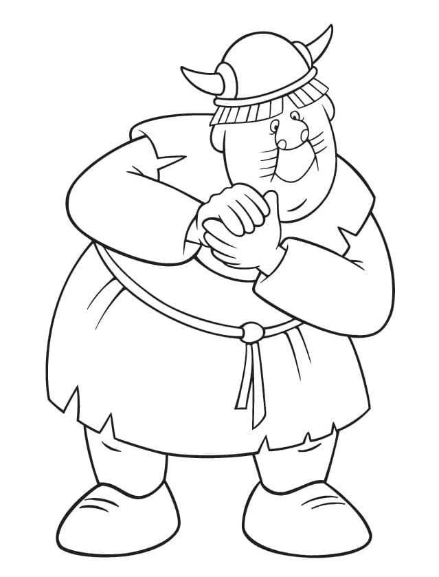 Faxe i Vicky the Viking fargelegging