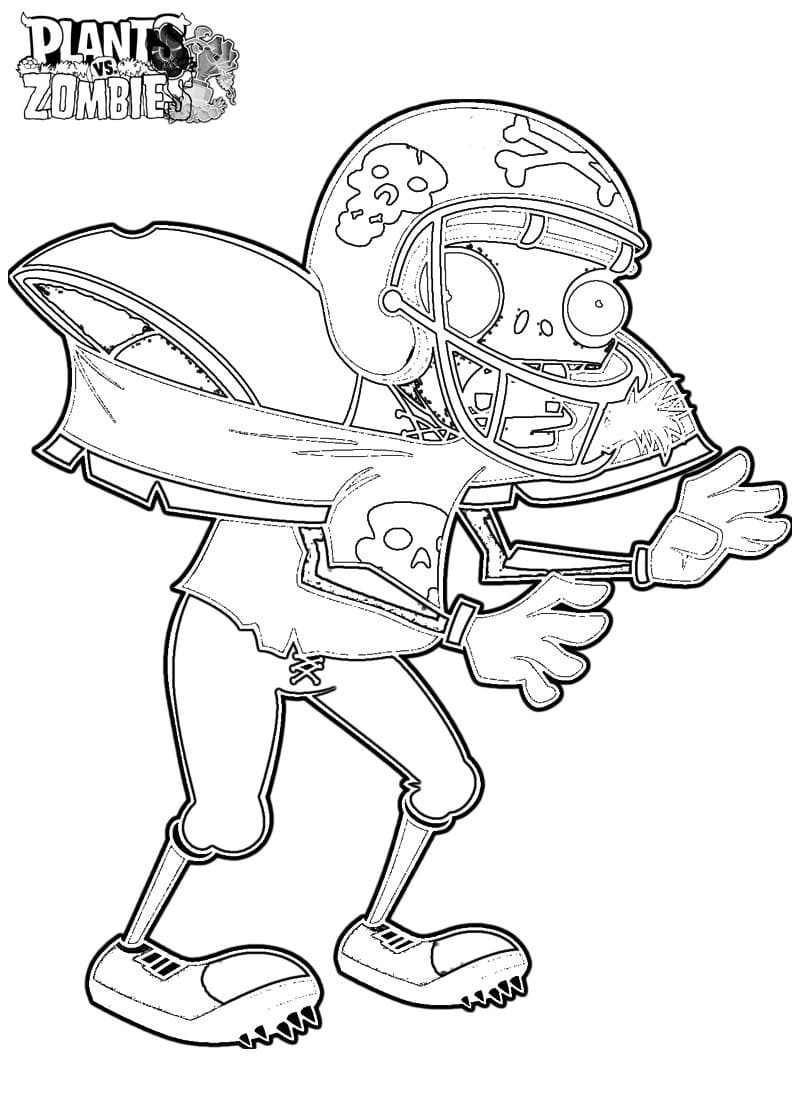 Fotballzombie fargelegging