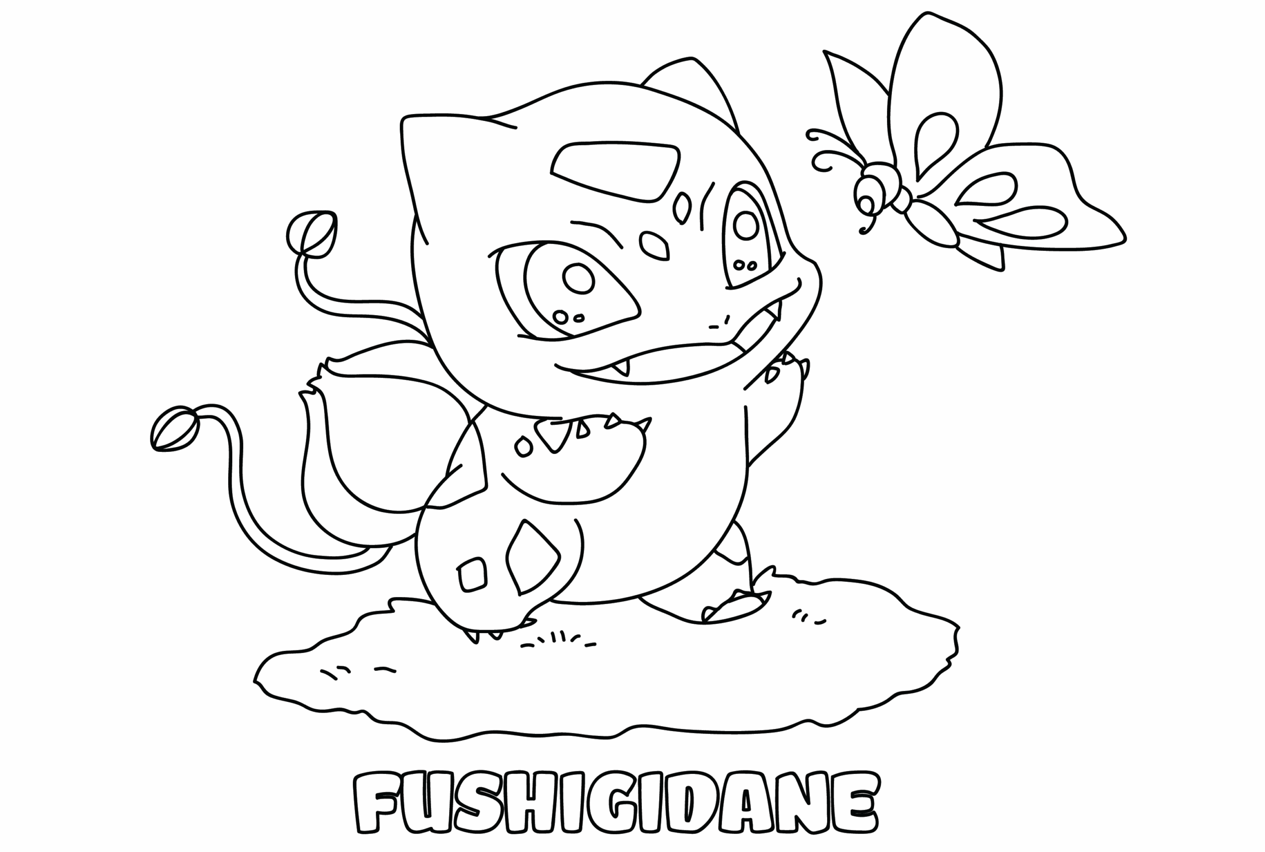 Fushigidane Bulbasaur fargelegging