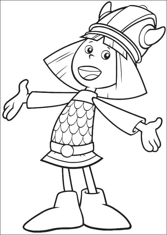 Glad Vicky the Viking fargelegging