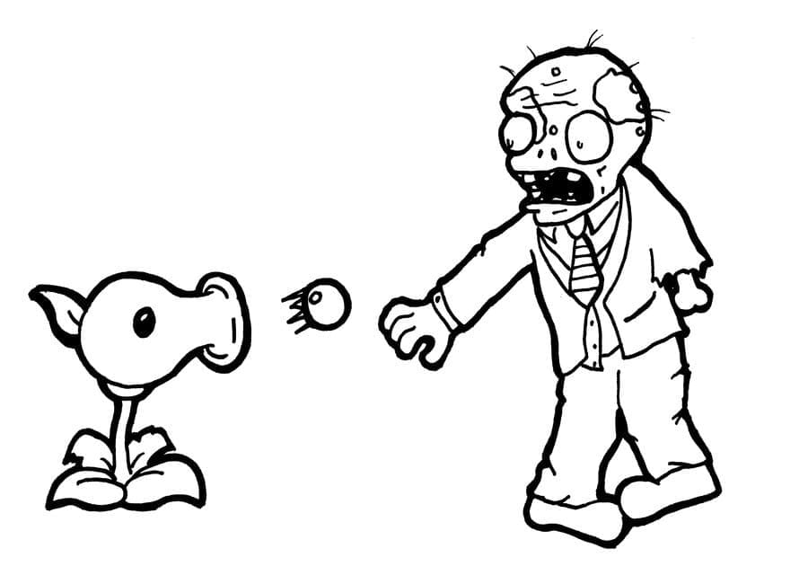 Gratis Plants vs Zombies fargelegging