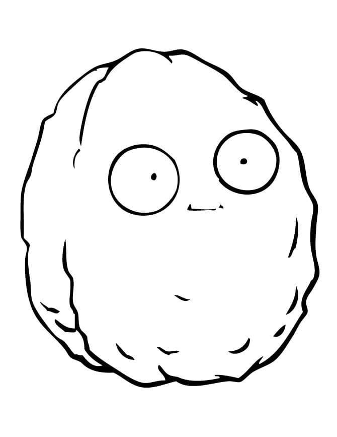 Kjempevegg-nut fargelegging