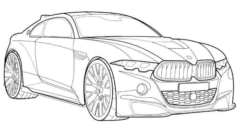 Ondskapsfull BMW fargelegging