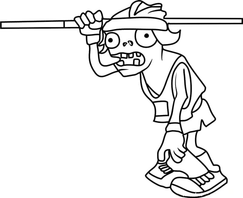 Stavsprangzombie fargelegging