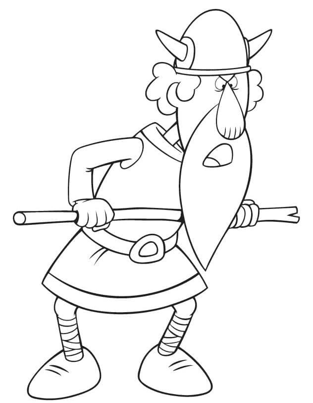 Urobe fra Vicky the Viking fargelegging