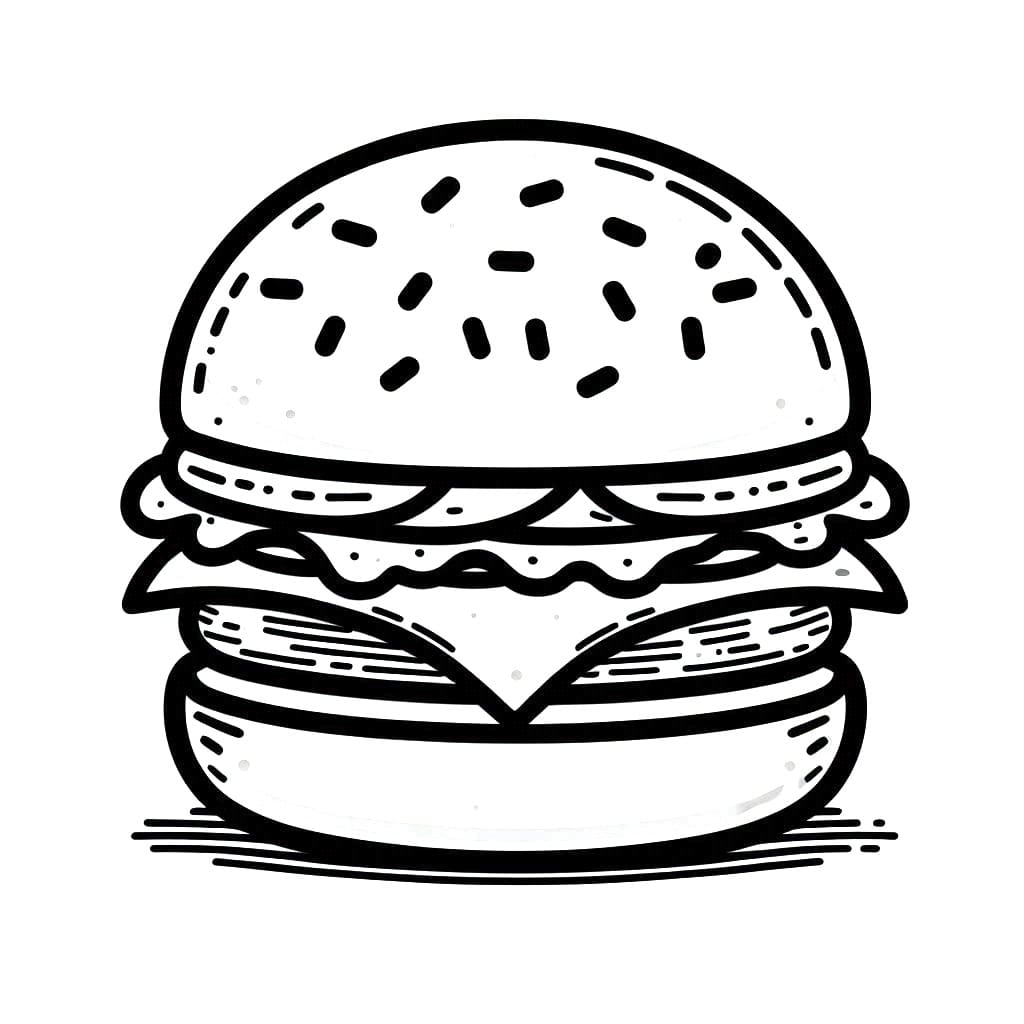 Hamburger fargelegging