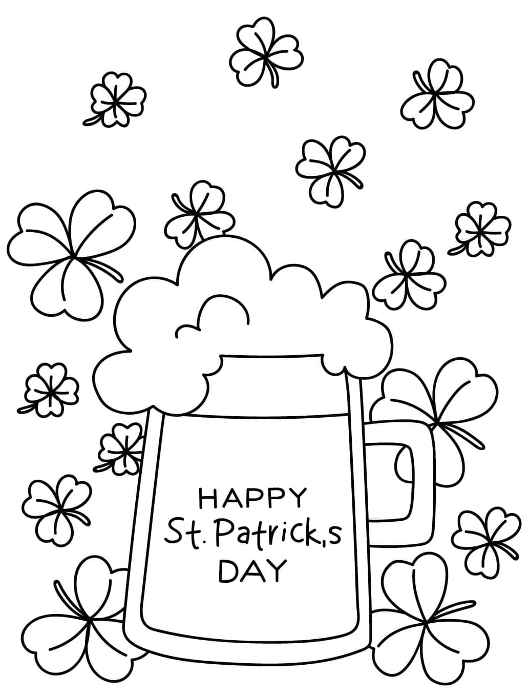 Moro St. Patricks dag fargelegging