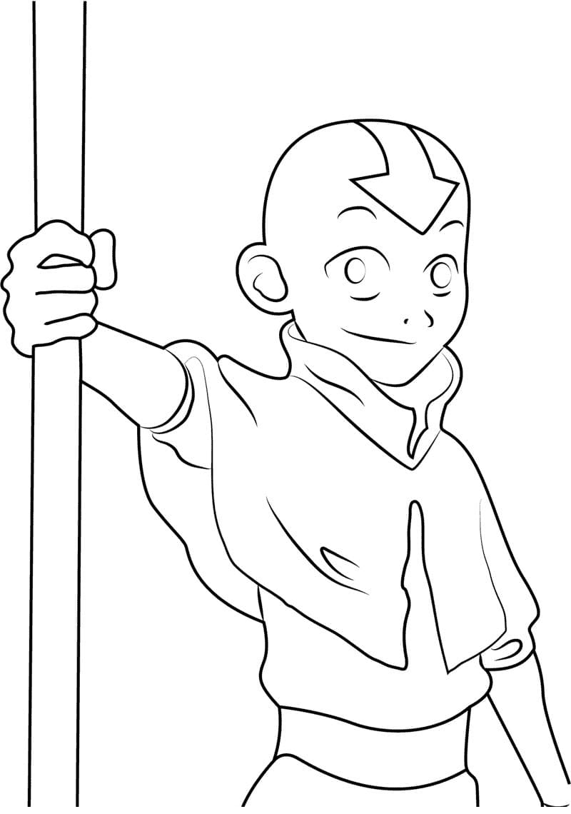 Aang kjekk fargelegging