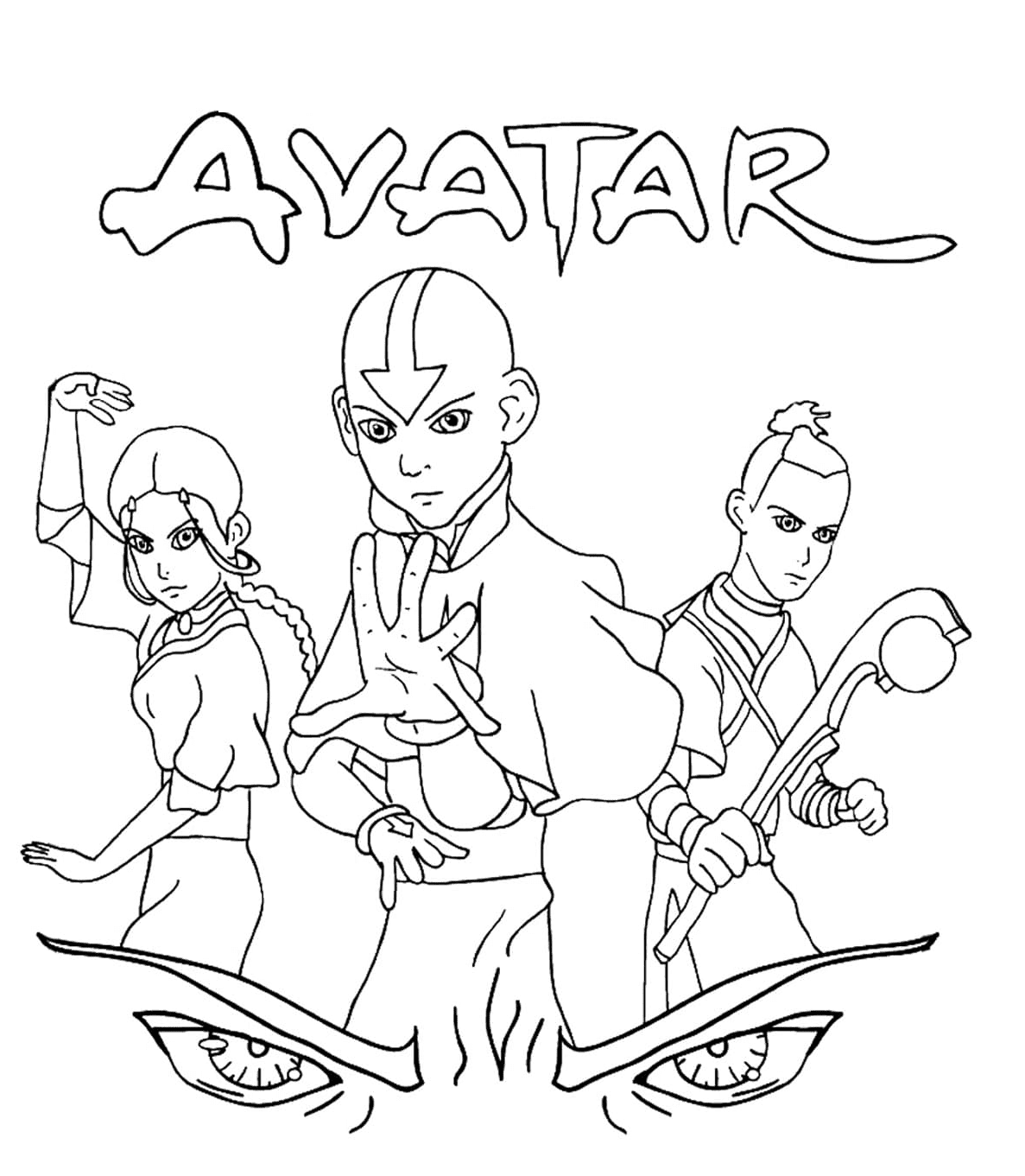 Avatar fargelegging