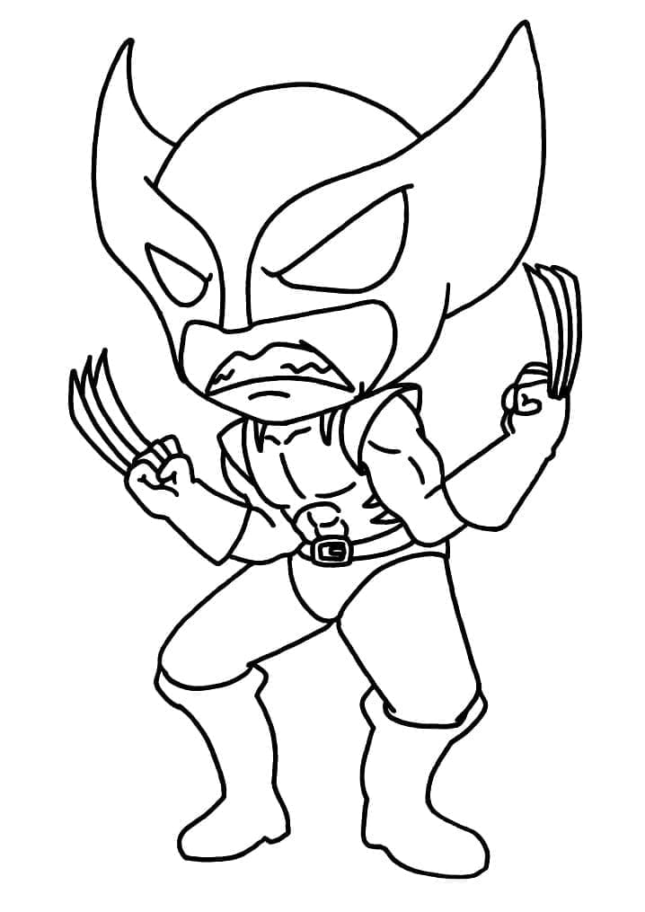 Baby Wolverine fargelegging