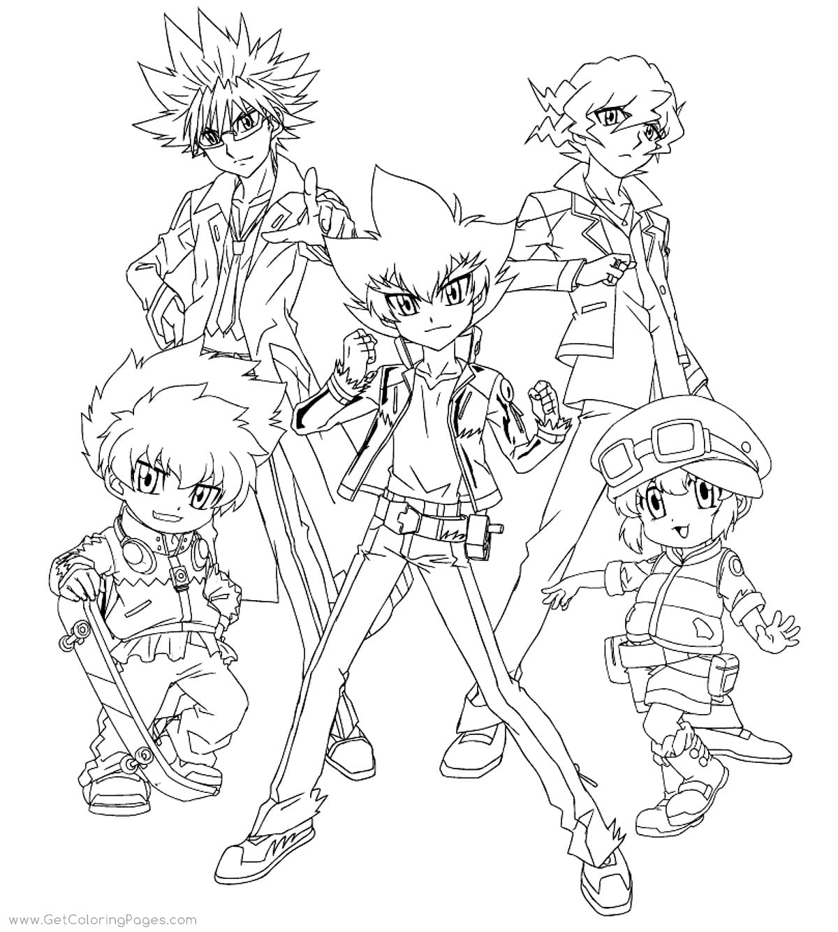 Beyblade Shogun Steel fargelegging