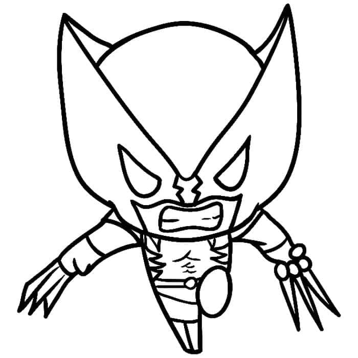 Chibi Wolverine fargelegging
