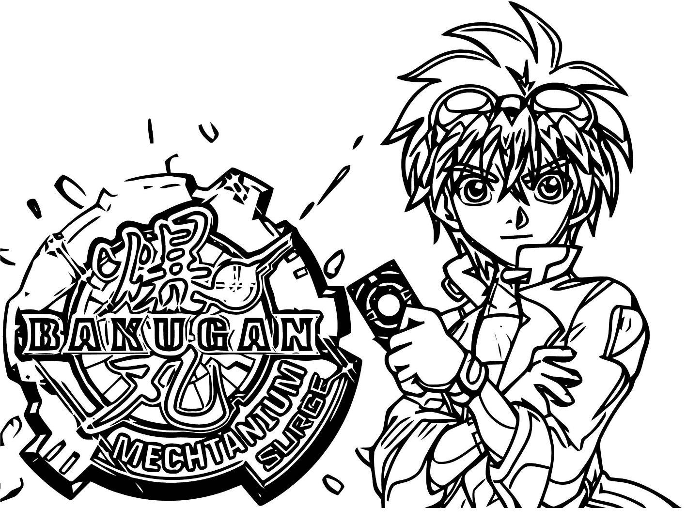 Dan Kuso Bakugan fargelegging