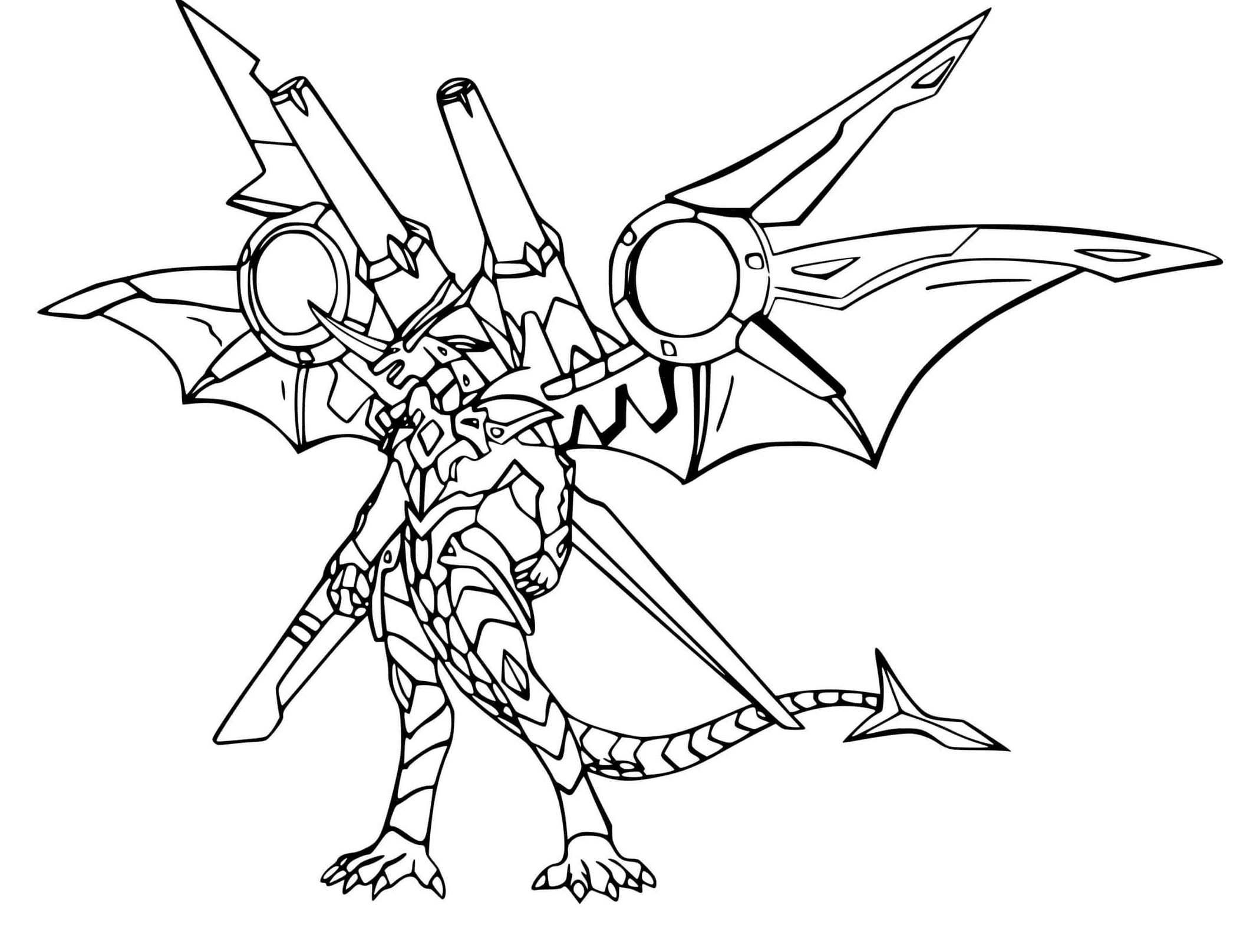 Drago Bakugan fargelegging