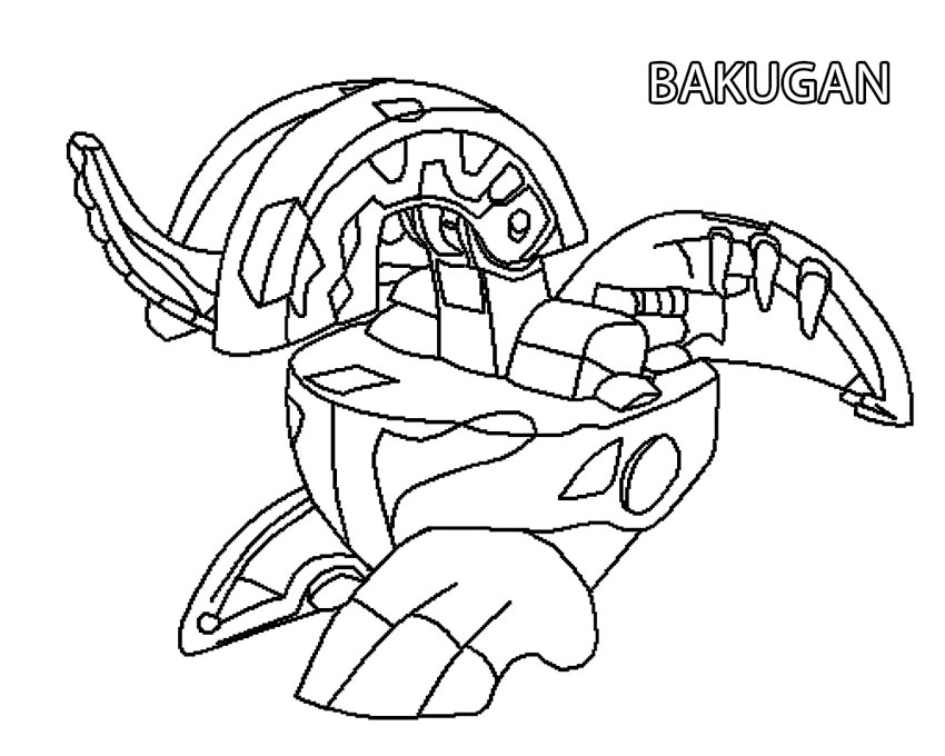 Dragonoid Bakugan fargelegging